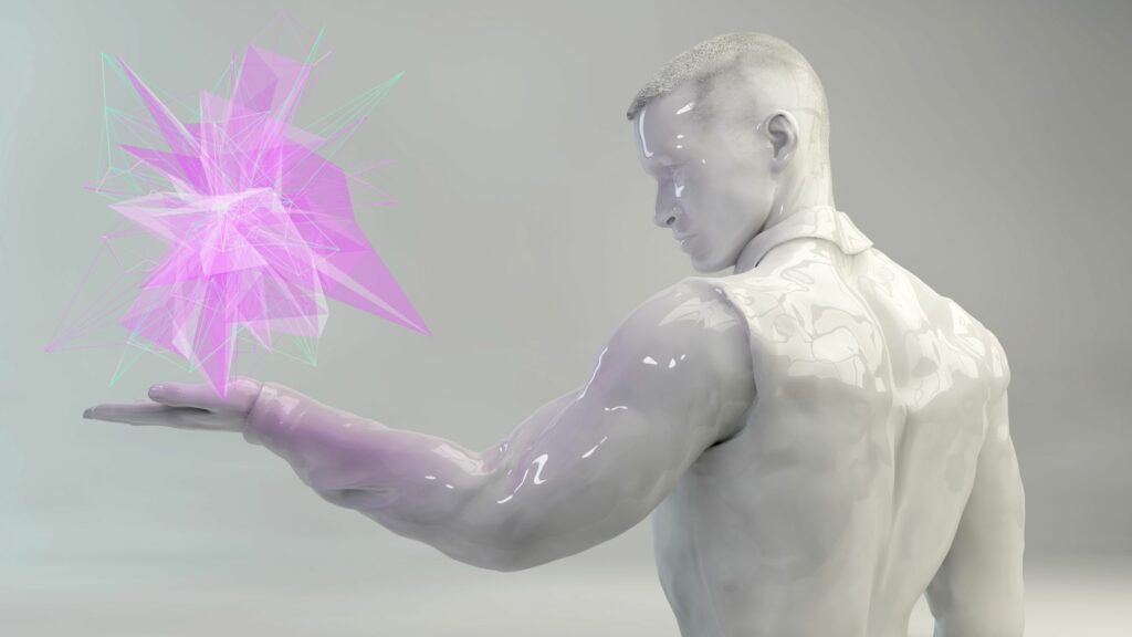 a fictional image of multi-armed bandit