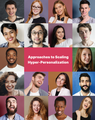eBook on how to scale Hyper Personalization and the better customer nudge using machine learning